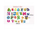 Alphabet Sticker Learning To Read With Animals Letters Wall Stickers Educational Stickers Alphabet Wall Decals Educational Wall Decals