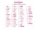 Custom Girl's Name Decal