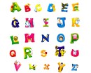 Alphabet Sticker Learning To Read With Animals Letters Wall Stickers Educational Stickers Alphabet Wall Decals Educational Wall Decals