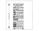 We Are A Family Quotes Wall Stickers Family Lettering Decals For Living Room Home Wall Decors