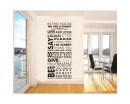 We Are A Family Quotes Wall Stickers Family Lettering Decals For Living Room Home Wall Decors