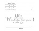 Life itself is a Most Wonderful Fairytale