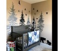 Large Woodland Pine Tree Decals