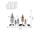 Large Woodland Pine Tree Decals