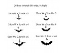 Little Bats Wall Decal Animal Stickers For Nursery