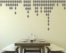 Rhombus Pattern Wall Decal Nursery Modern Vinyl Sticker