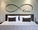 Infinity Love Quotes Wall Decal Quotes Vinyl Art Stickers