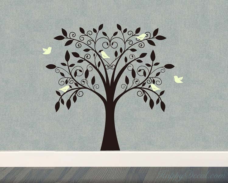 bird wall decals for nursery
